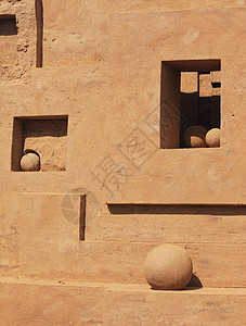 沙石雕像艺术展览产品背景图片