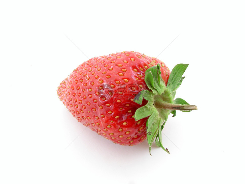 草莓白色饮食营养水果维生素红色健康图片
