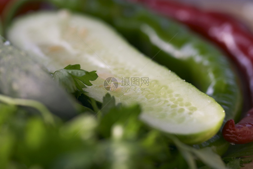 切片黄瓜植物食品食物饮食农业蔬菜烹饪市场味道图片