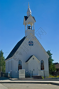 美洲农村乡村教会高清图片