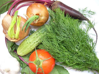 蔬菜墙纸维生素植物黄瓜洋葱萝卜生物厨房食物收成背景图片