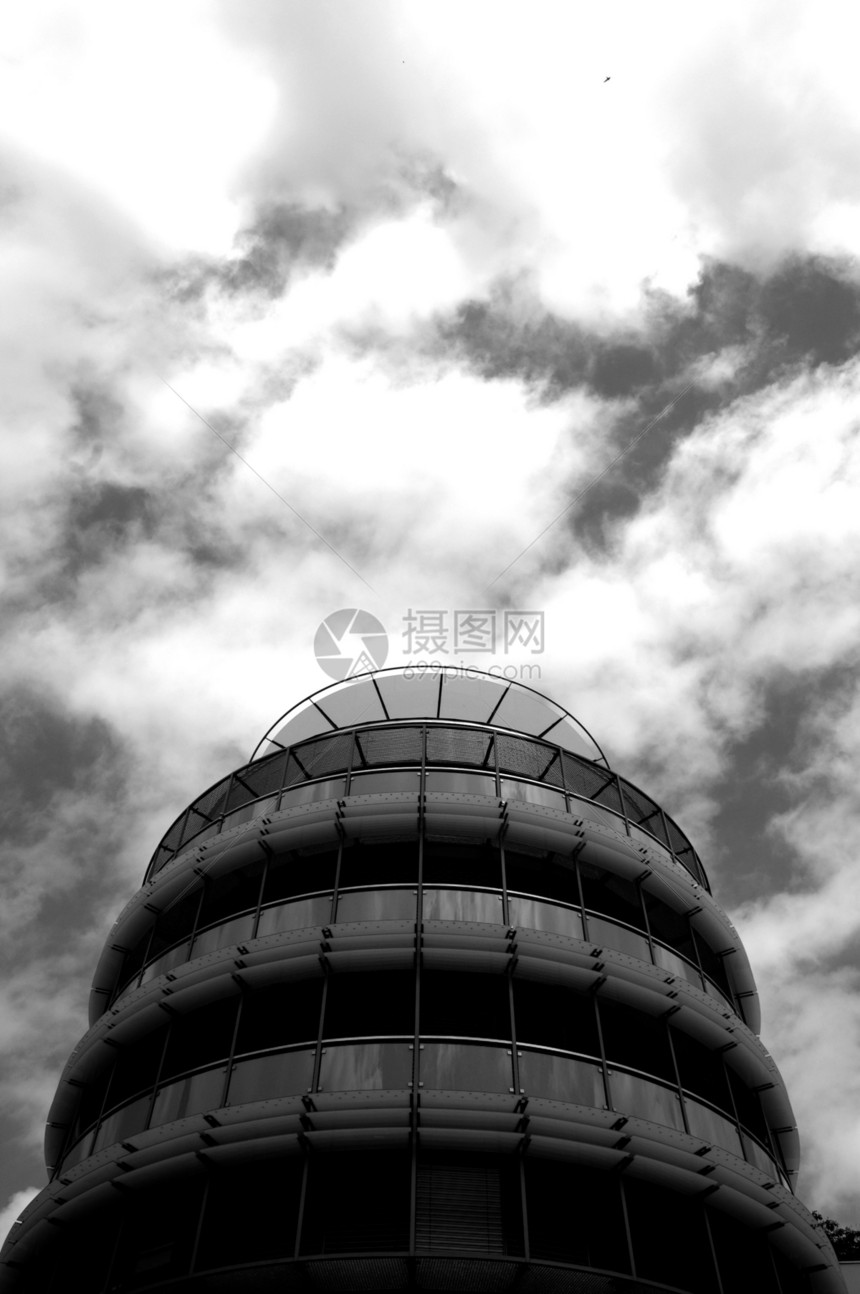 瑞士建筑办公室都市椭圆外观城市黑与白大楼场所工作办公楼图片