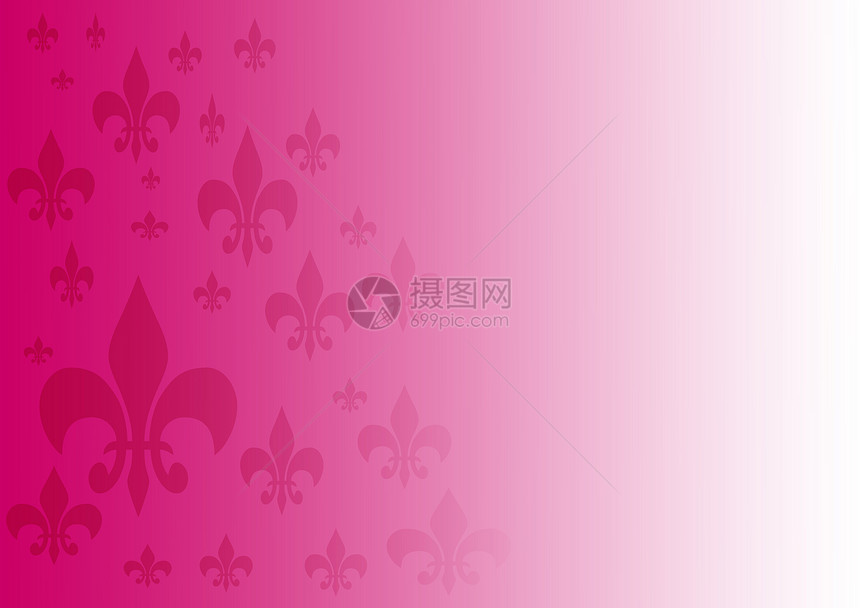 一 背 景卡片海报百合植物紫色白色插图坡度图片