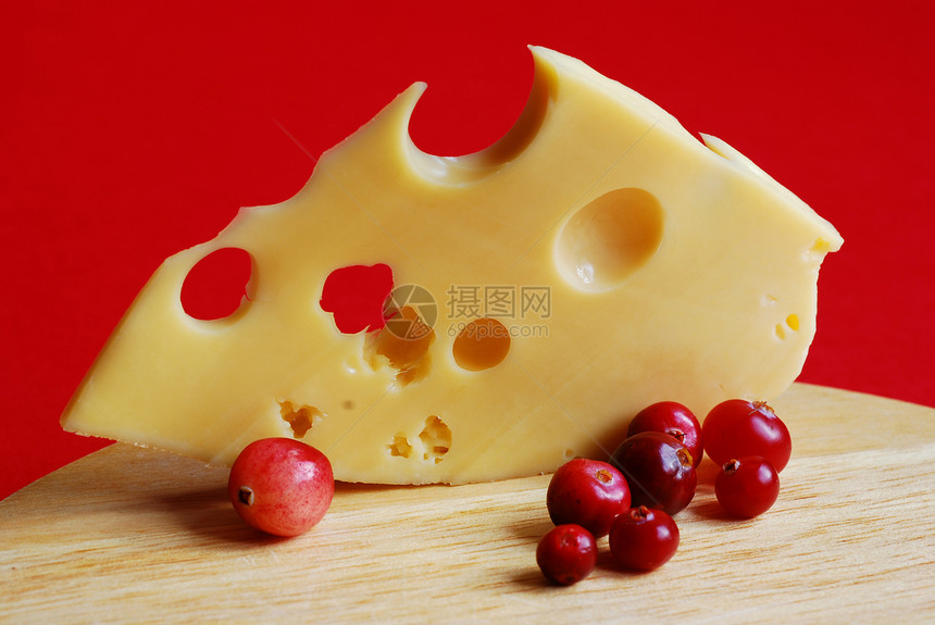 奶酪熟食产品食物美味美食节食烹饪奶制品早餐红色图片