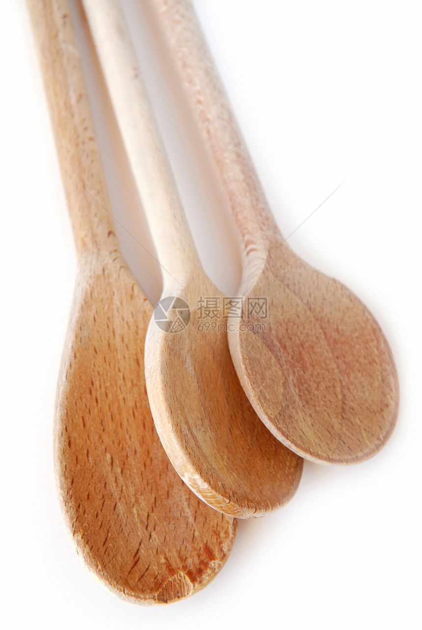 烹饪勺厨师厨房木头钢包搅拌勺子食物餐具用具厨具图片