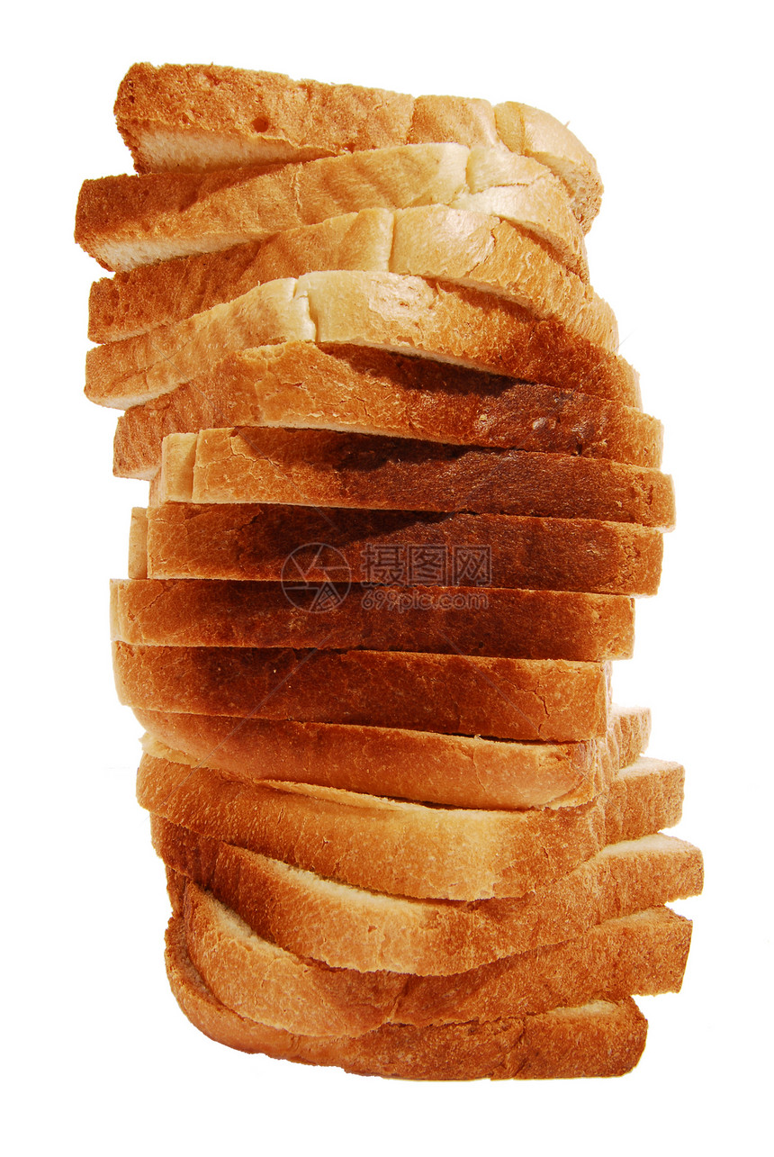 烤面包螺旋塔早餐脆皮金子小吃白色美食拓荒者熟食螺旋食物图片