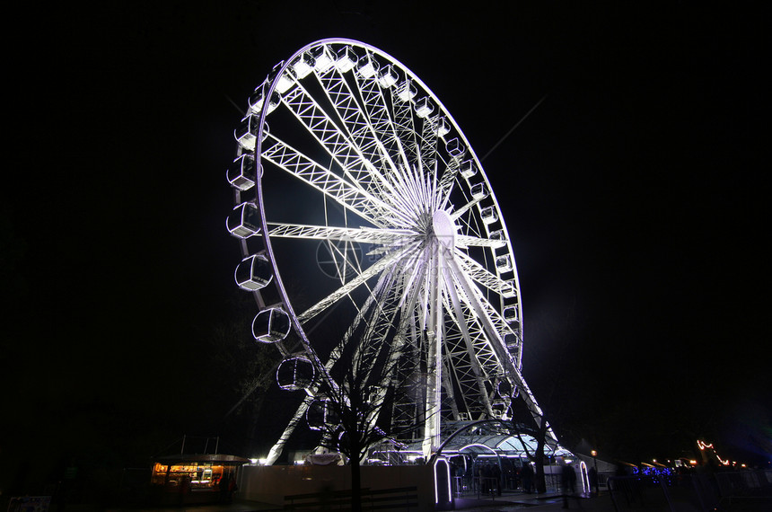 大型Ferris轮车轮娱乐摩天轮游乐场图片
