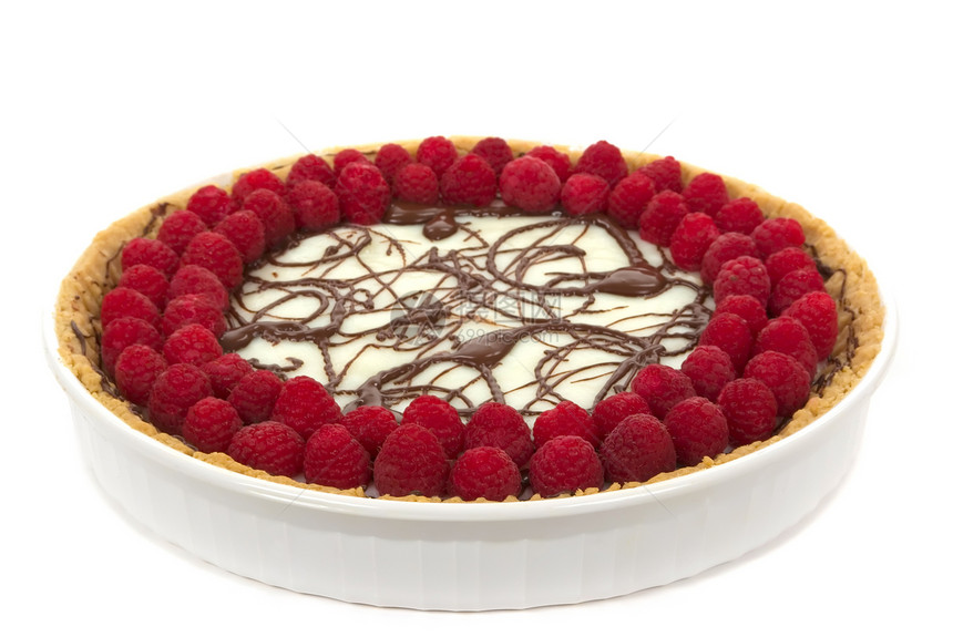 巧克力派奶油状水果庆典派对覆盆子浆果面包甜点美食蛋糕图片