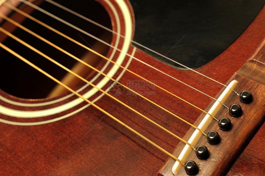 吉他关门文化字符串木头红色脖子身体乐器黑色细绳木板图片