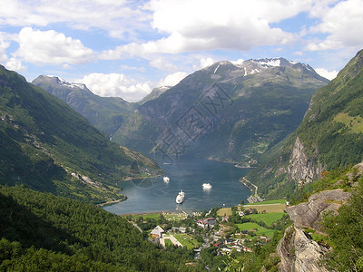 码头山脉峡湾世界遗产地貌自然世界旅行风景背景图片