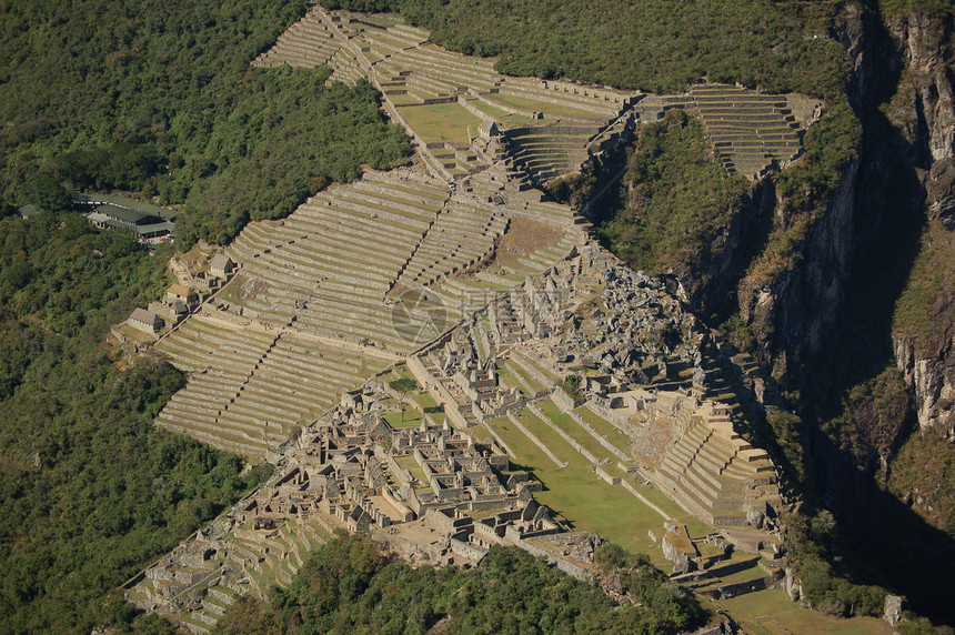 马丘皮楚山脉比丘高地山景农业废墟旅行风景城市建筑学图片