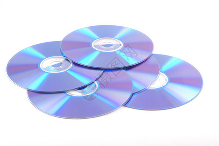 空白的DVD's背景图片