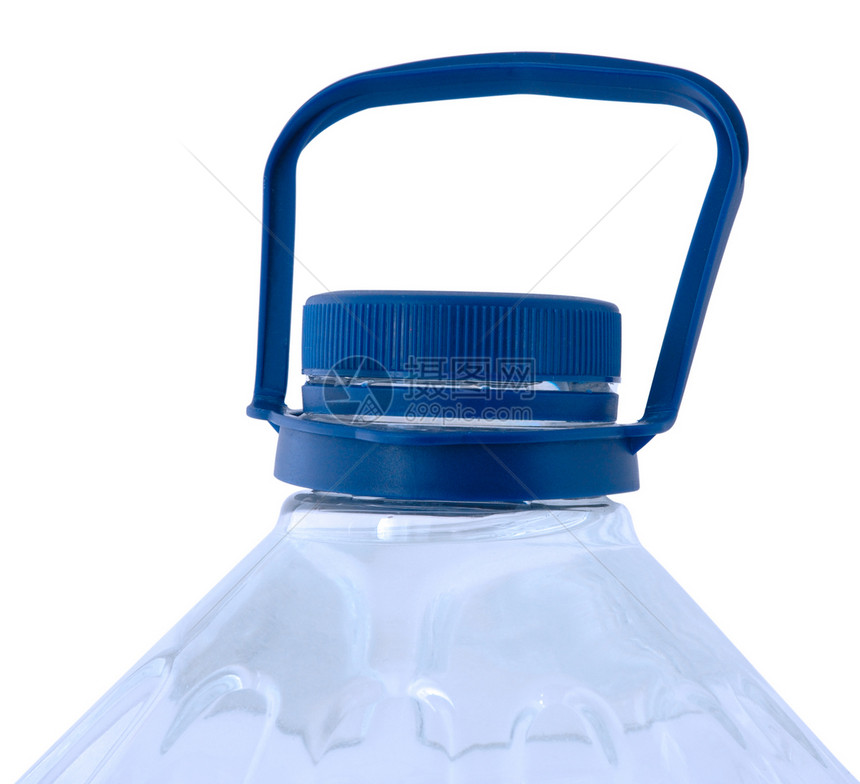 瓶装纯净水白色塑料脖子瓶子图片
