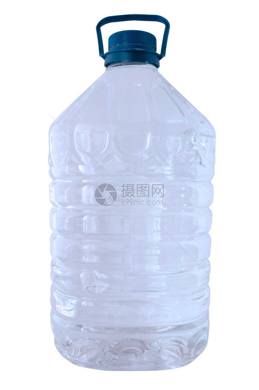 瓶装纯净水塑料瓶子脖子白色图片