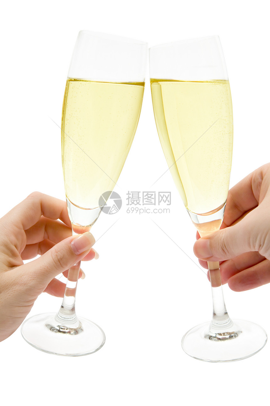 香槟吐司气泡派对新年生日饮料欢呼魅力活动庆典干杯图片