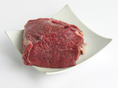 红牛肉片背景图片