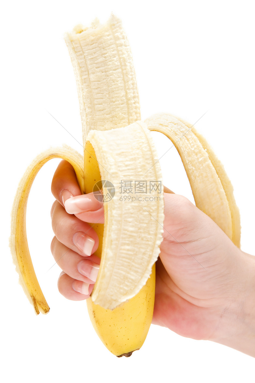吃香蕉味道皮肤热带营养水果饥饿小吃零食饮食甜点图片