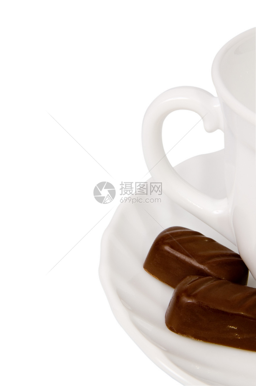 白茶杯厨房巧克力早餐陶瓷食物杯子咖啡糖果餐厅空白图片
