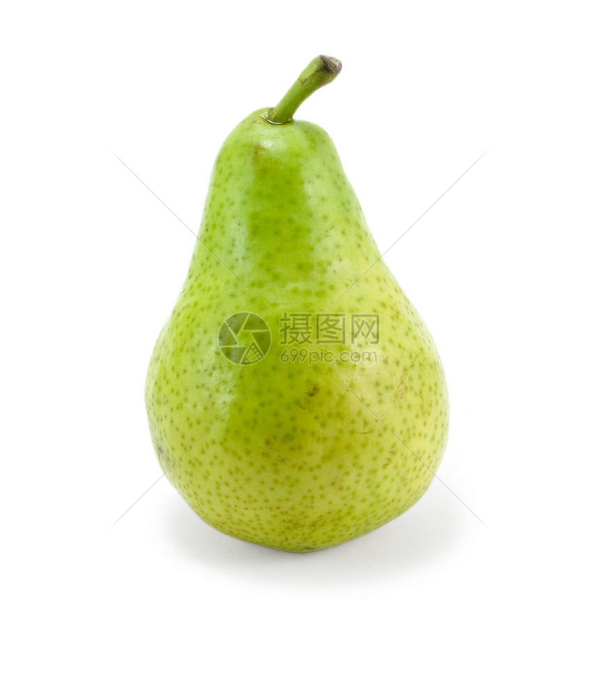 梨食物白色绿色图片