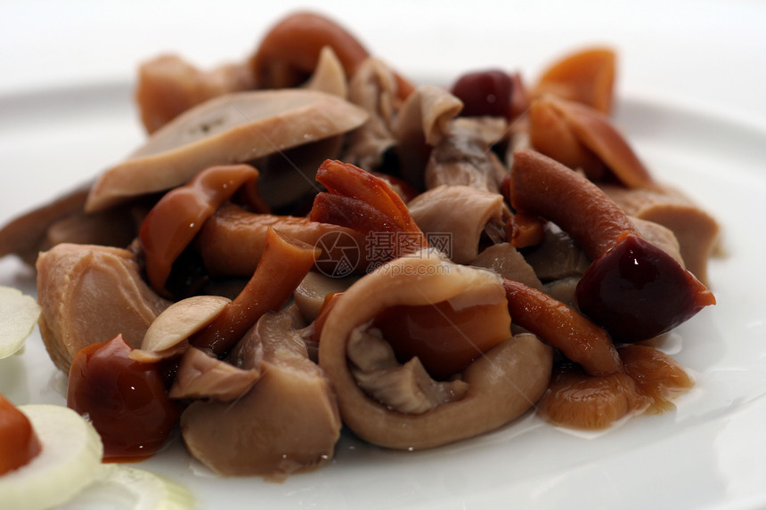 混合蘑菇健康维生素蔬菜食物饮食沙拉图片