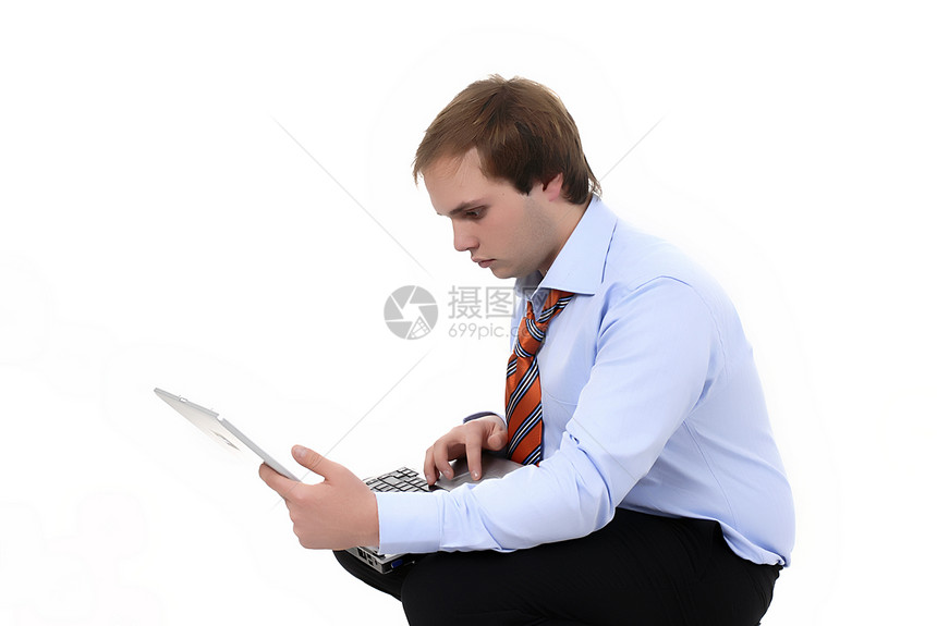 工作服务电脑职业教育衬衫繁荣精神就业男性奉献图片