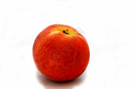 一个桃子黄色饮食早餐维生素水果营养背景图片