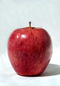 简单红色苹果背景图片