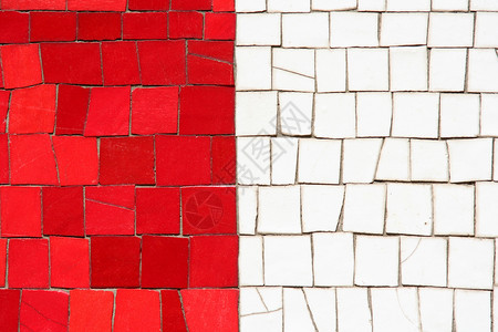 Mosaics 瓷砖背景背景双色正方形材料白色墙纸红色线条背景图片