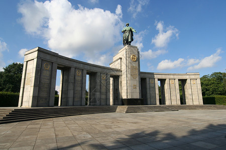 救星柏林苏维埃纪念碑背景