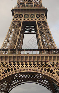 埃菲尔铁塔建筑学旅游旅行背景图片