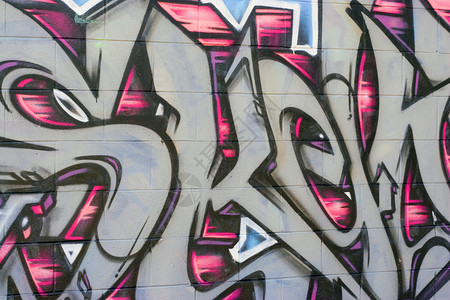 涂鸦喷漆艺术品刑事艺术城市铁杆墙纸文化街道写作青年背景图片