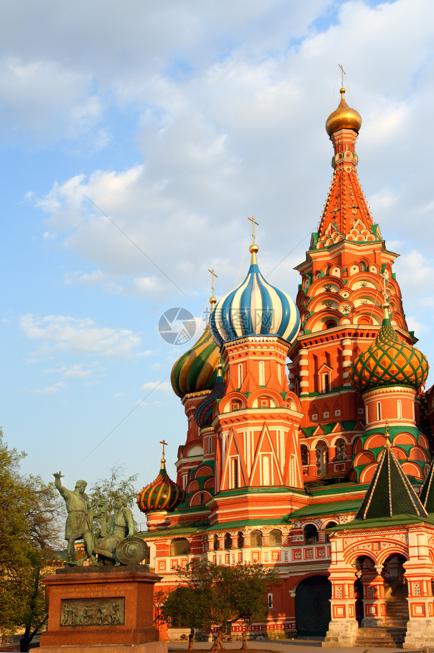 莫斯科教堂文化纪念碑旅行名声圆顶正方形访问博物馆宗教大教堂图片