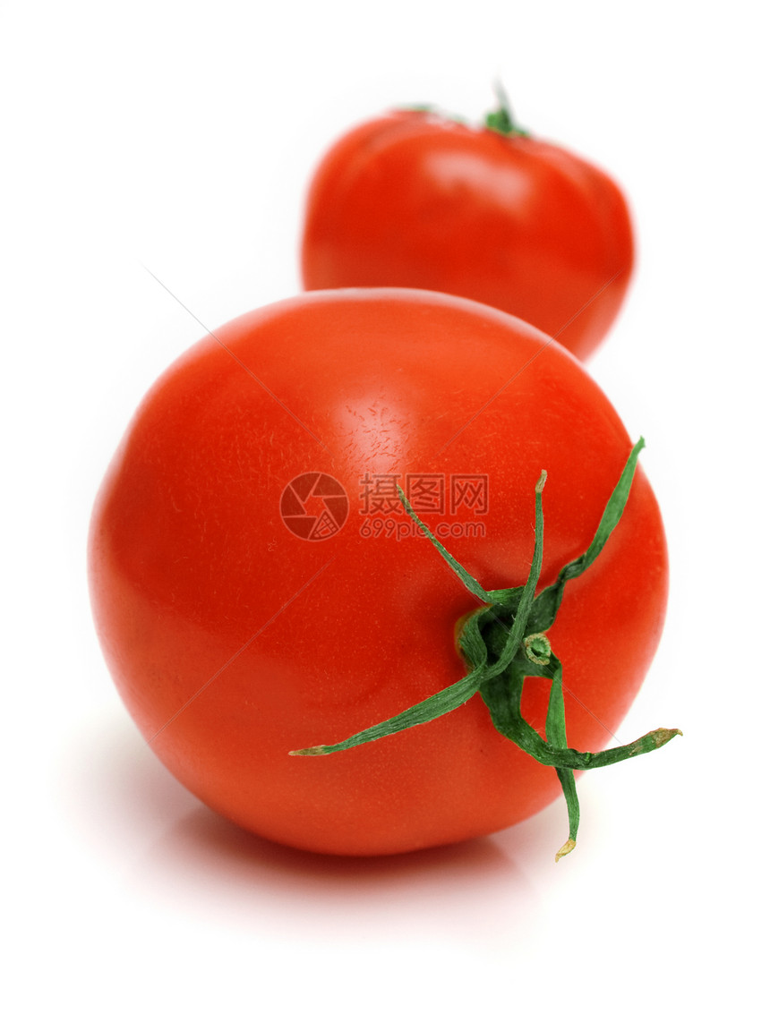 完美的番茄红色白色蔬菜图片
