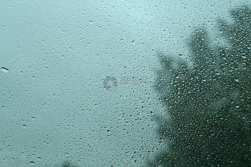 雨天气气泡液体滴水窗户飞沫风暴墙纸雨滴图片