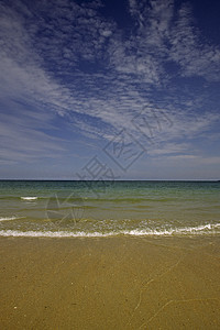 圣卡斯特莱吉尔多 在海滩上 布列塔尼高清图片