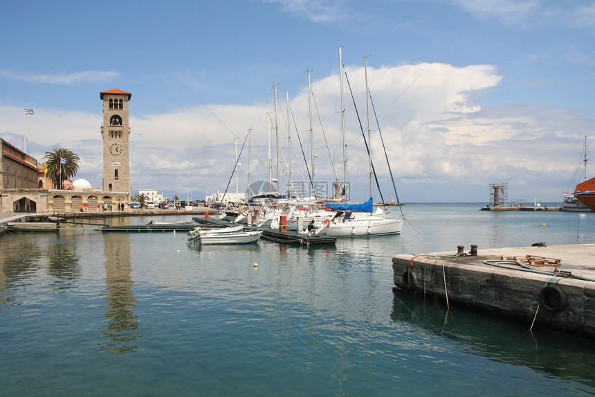威尼斯港港口钓鱼旅行船舶风景旅游建筑学码头帆船图片