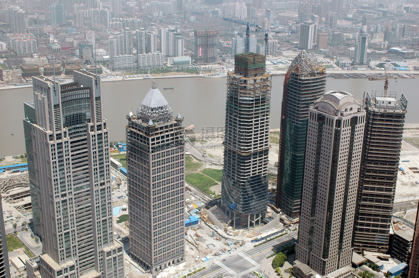 上海的摩天大楼图片