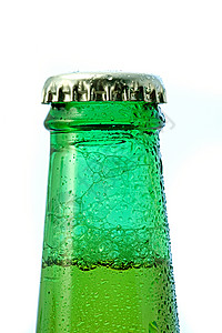 啤酒瓶酒精玻璃酿造瓶子饮料水滴背景图片