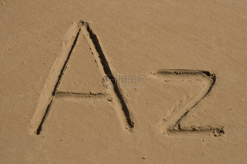 A Z字母图片