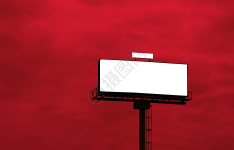 户外广告牌营销旗帜插图广告牌控制板风暴宣传城市商业黑板背景图片