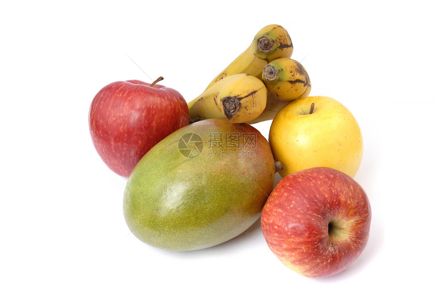 水果果黄色食物服务绿色白色红色早餐饮食香蕉棕色图片