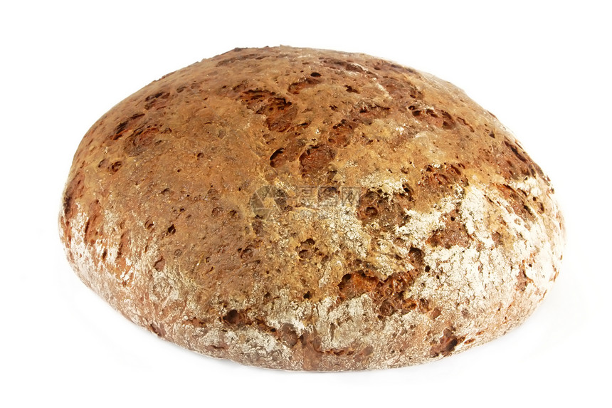 黑麦面包食物棕色糕点早餐面粉面团脆皮营养谷物健康图片