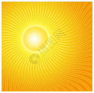 太阳链辐射作品日落插图阳光射线坡度径向绘画艺术背景图片
