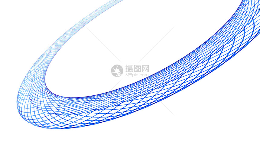 蓝环背景摘要图片