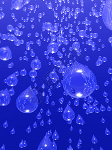 降雨液体果汁插图食物蓝色背景图片