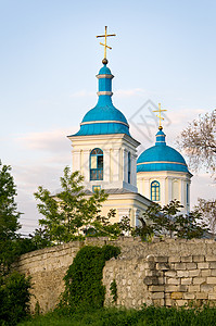 摩尔多瓦的正统教会高清图片