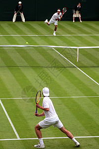 网球比赛绿色运动姿态竞争伙计们竞赛挑战游戏男人服务背景图片
