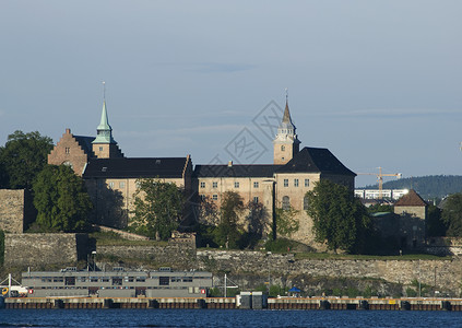 奥斯陆Akershus城堡高清图片