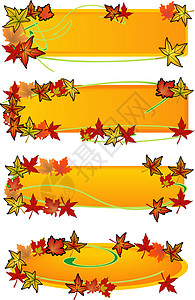 fallFall Leaf 班纳插画