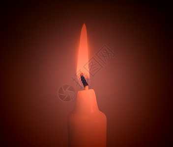 蜡烛灯火焰燃烧背景图片